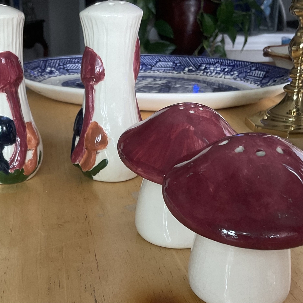 Mushroom Salt and Pepper Shakers - Picture 4 of 6